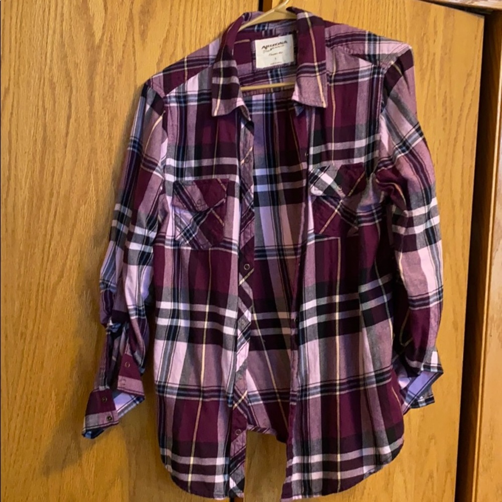 Arizona button up long sleeve shirt
